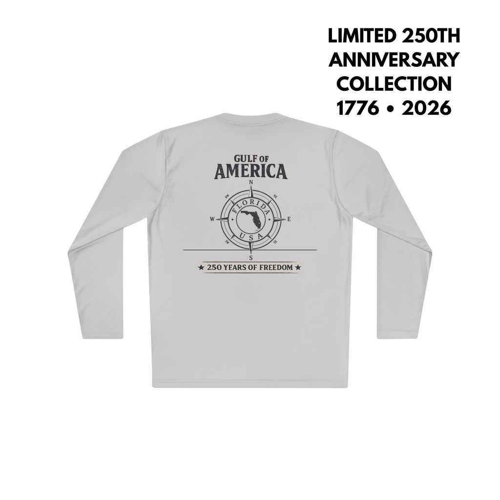 Gulf of America 250th Anniversary Performance Fishing Shirt