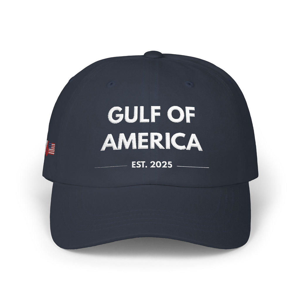 Gulf of America Hat | Navy Embroidered Dad Cap