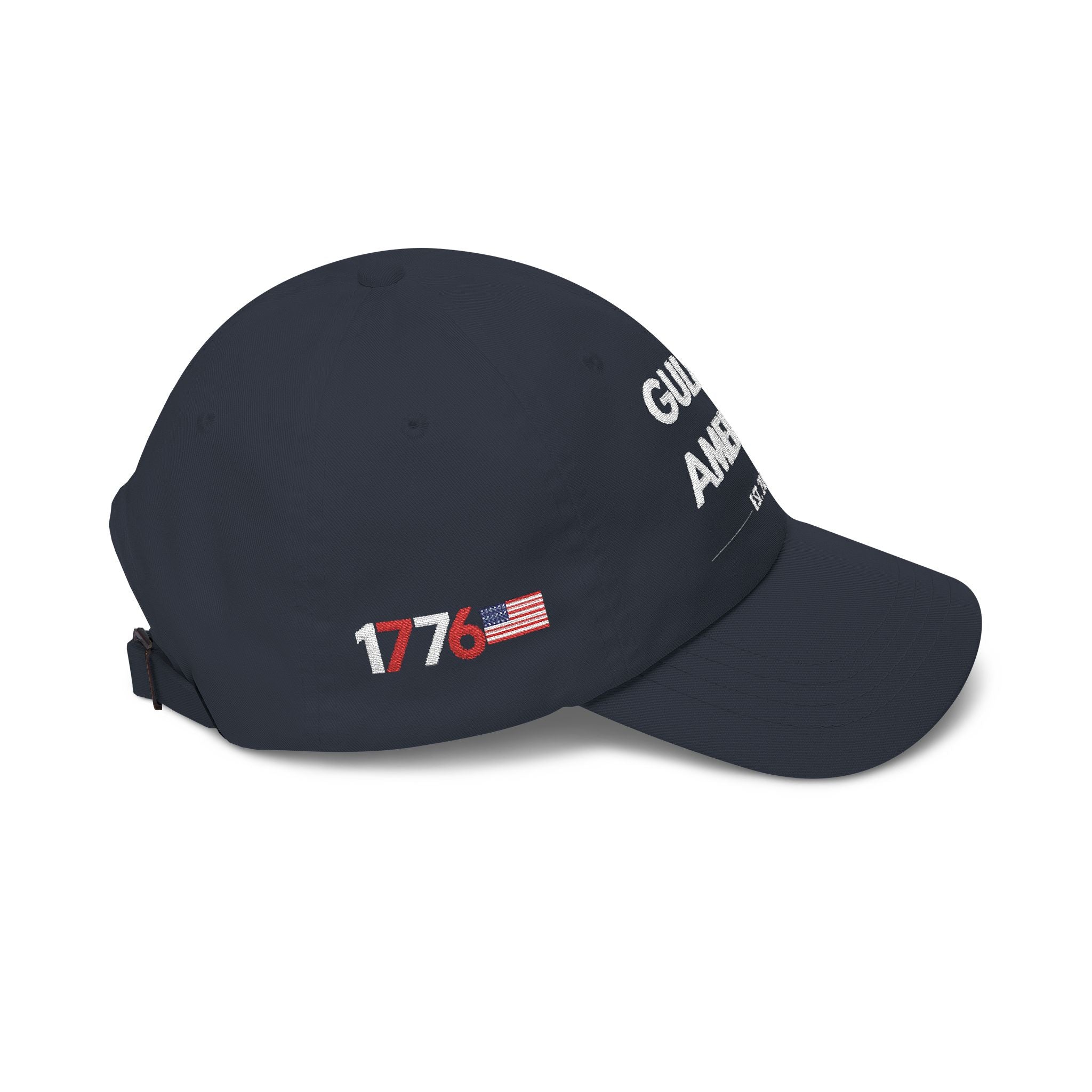 Gulf of America Hat | Navy Embroidered Dad Cap